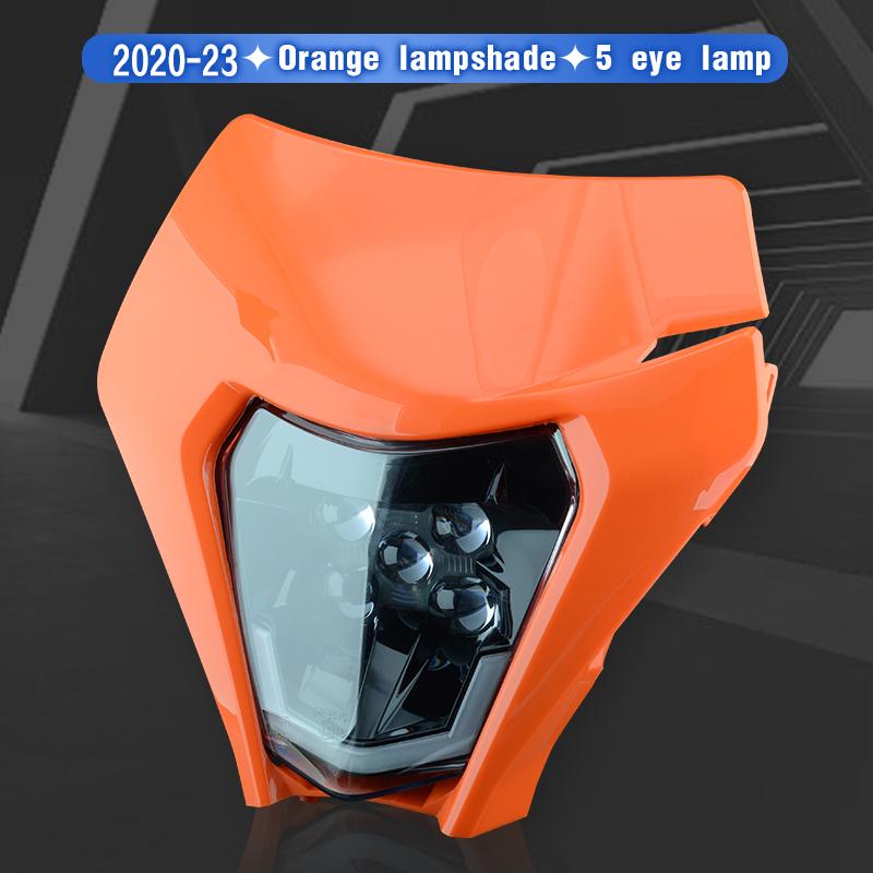 MCHMFG Dirt Bike Motorcycle Headlight Headlamp FOR KTM EXC EXCF SX SXF XC XCF XCW XCFW 125 250 300 350 450 530