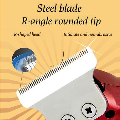 Professional T-Blade Hair Clipper - 0mm Ultra Precise Barber-Grade Shaving & Beard Trimming for Home & Salon Use