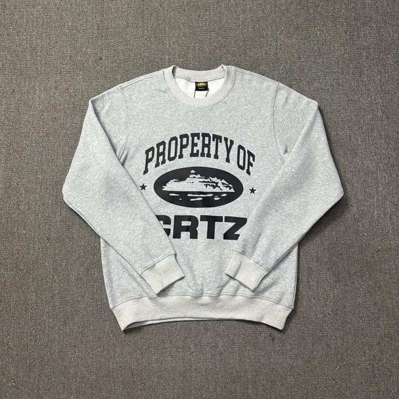 26 American Streetwear Graphic Print Crewneck Sweatshirt Loose Fit Teens
