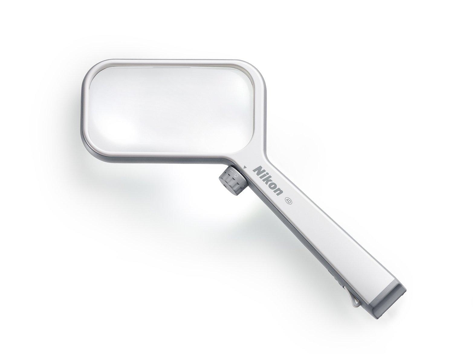 

Nikon LED illuminated magnifying glass reading loupe L1-4D (1.5x) (Made in Japan)