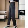 New Spring and Summer High Waist Slimming and Drooping Feeling Nine-point Versatile Korean Version of Harun Suit Cigarette Pipe Carrot Feet Pants