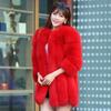 New Fox Fur Imitation Fur Coat Women In Long Temperament Celebrity Fur Fur One Women Winter Ladies Coat
