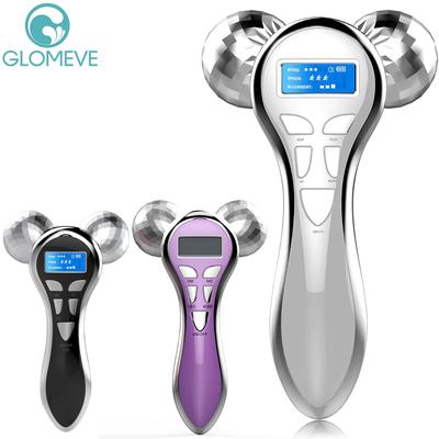 4D EMS Face Massager Roller Microcurrent Vibration Facial V Lifting Massage Devices Beauty Skin Care Tool For Face Eye Neck Body