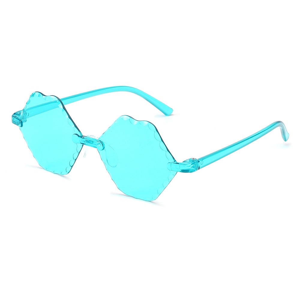 Fashion rimless Kids Sunglasses Boys Girls lips Sun Glasses Classic Children Eyewear Lentes sunglasses for female male