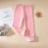 Winter Girls' Long Trousers Thickened Fleece-lined Tight-fitting Elastic and Slim-fitting Candy-colored Keep Your Princess Cozy