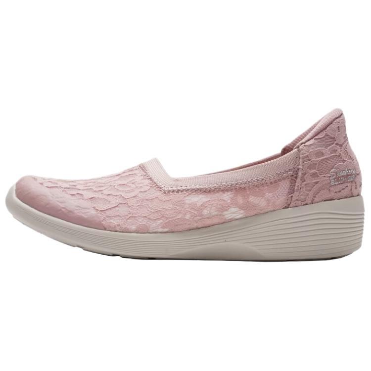 Skechers Arya So Stunning Удобные Повседневные Кроссовки Женские Розовые 159377-ROS 35