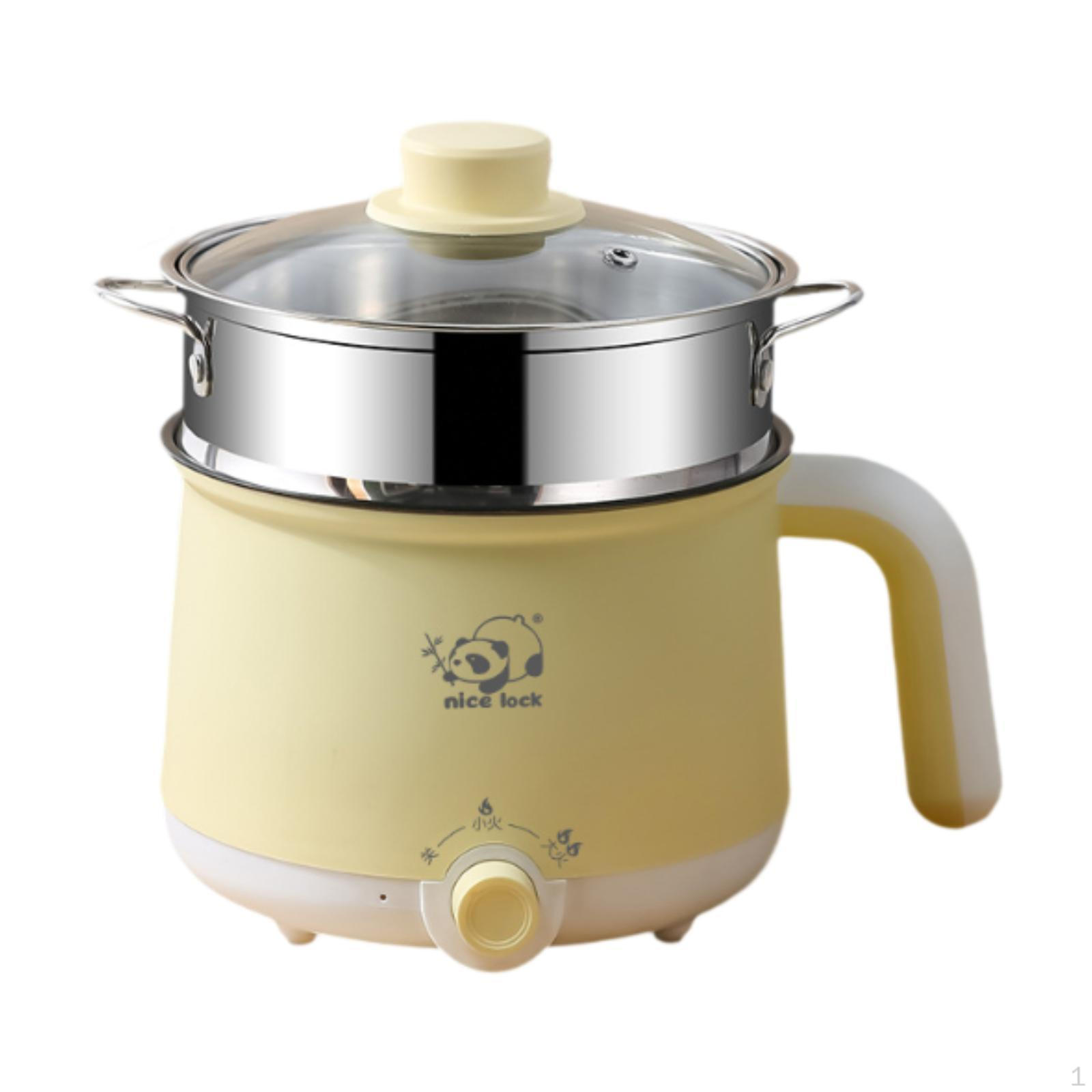 

Электрическая сковорода Портативная 2-х скоростная для овсянки, стейка, без пароварки steel steamer