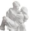 3D Printed Couple Sculpture, Kneeling Princess Carry Figurine, Romantic Art Resin Desk Decor, Unique Anniversary Birthday Gift for Couples, Fitness