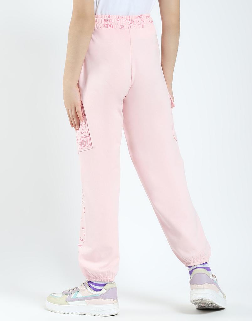 MONTE CARLO Girls Printed Regular Fit Lower Track Pants