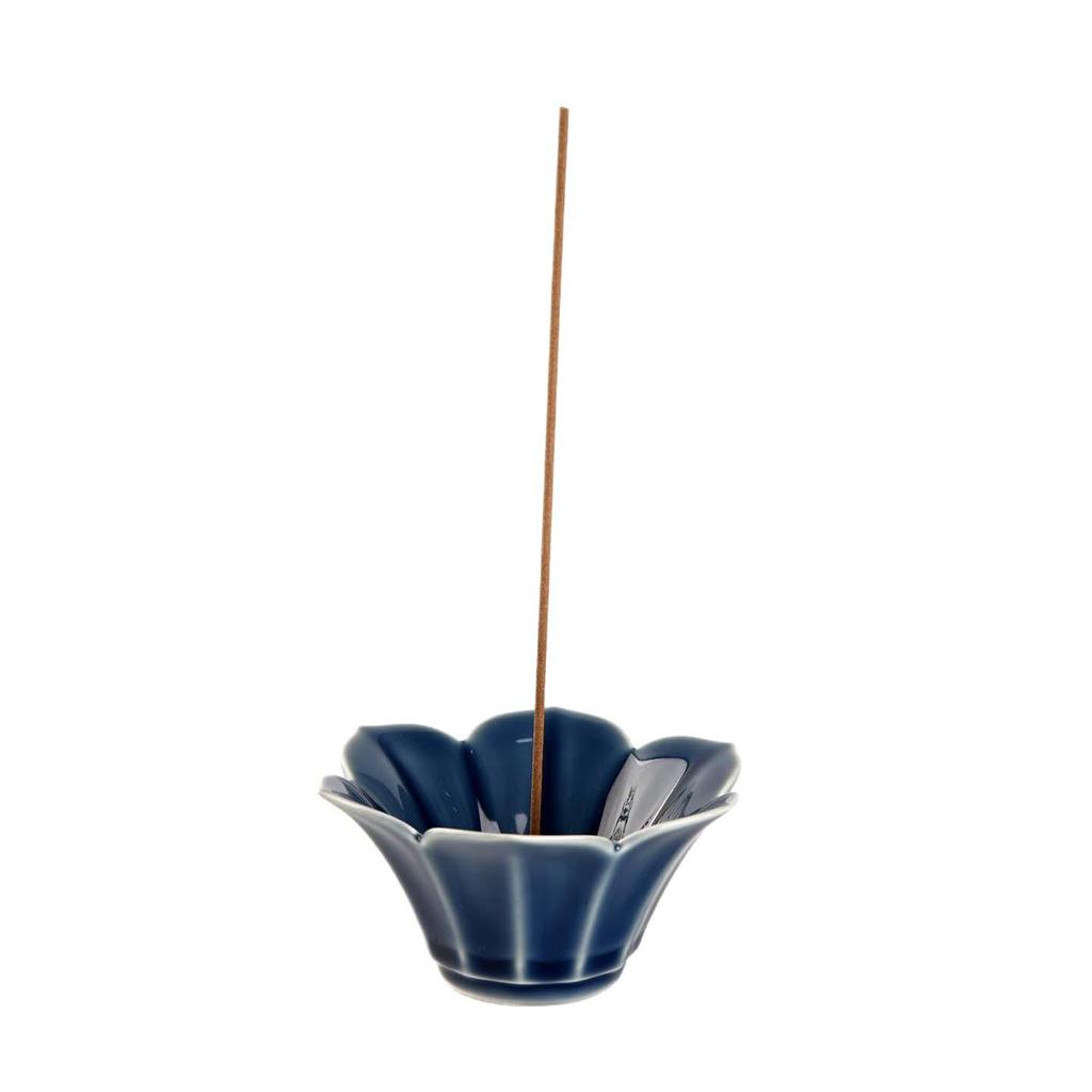 Lotus Ceramic Incense Holder - Creative Sandalwood Burner & Indoor Ornament.