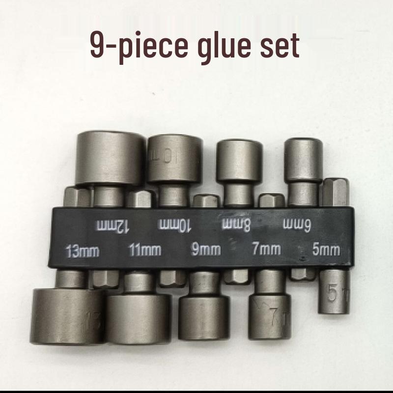 Magnetic Deep Hex Electric Wrench Drill Socket for Self-Tapping Screws