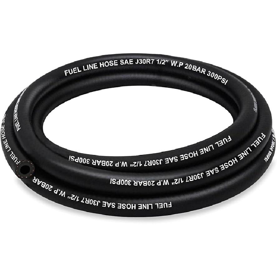 Fuel Line 5/16 Inch ID, Fuel Hose 10FT, J30R7 Fuel Line Hose NBR For Automotive Fuel Systems Engines.