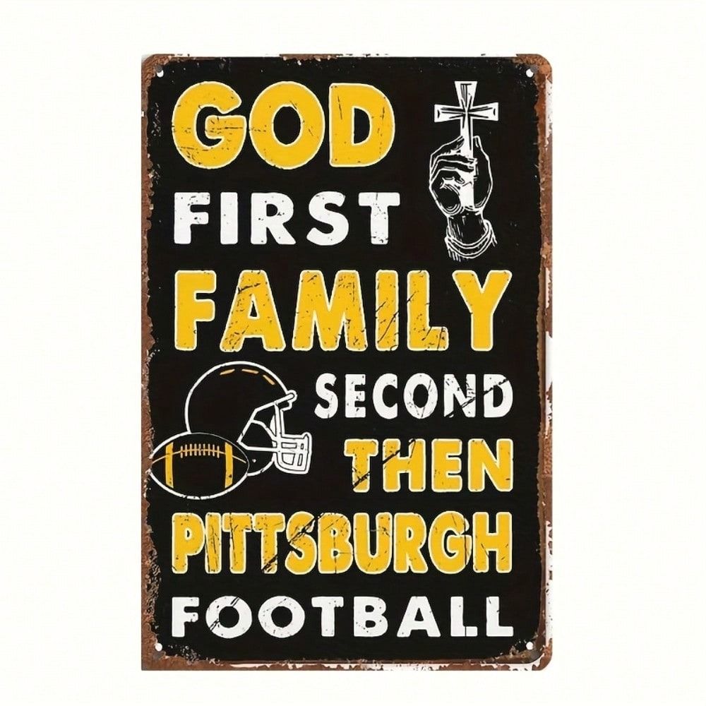 

Metal Wall Art Sign Home Decor Vintage Tin Plate 20x30cm