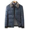 2026 New Winter Parkas Men Thicken Casual Outwear Fur Collar Slim Fit Outwear Waterproof Warm Stand Collar Outwear Coat