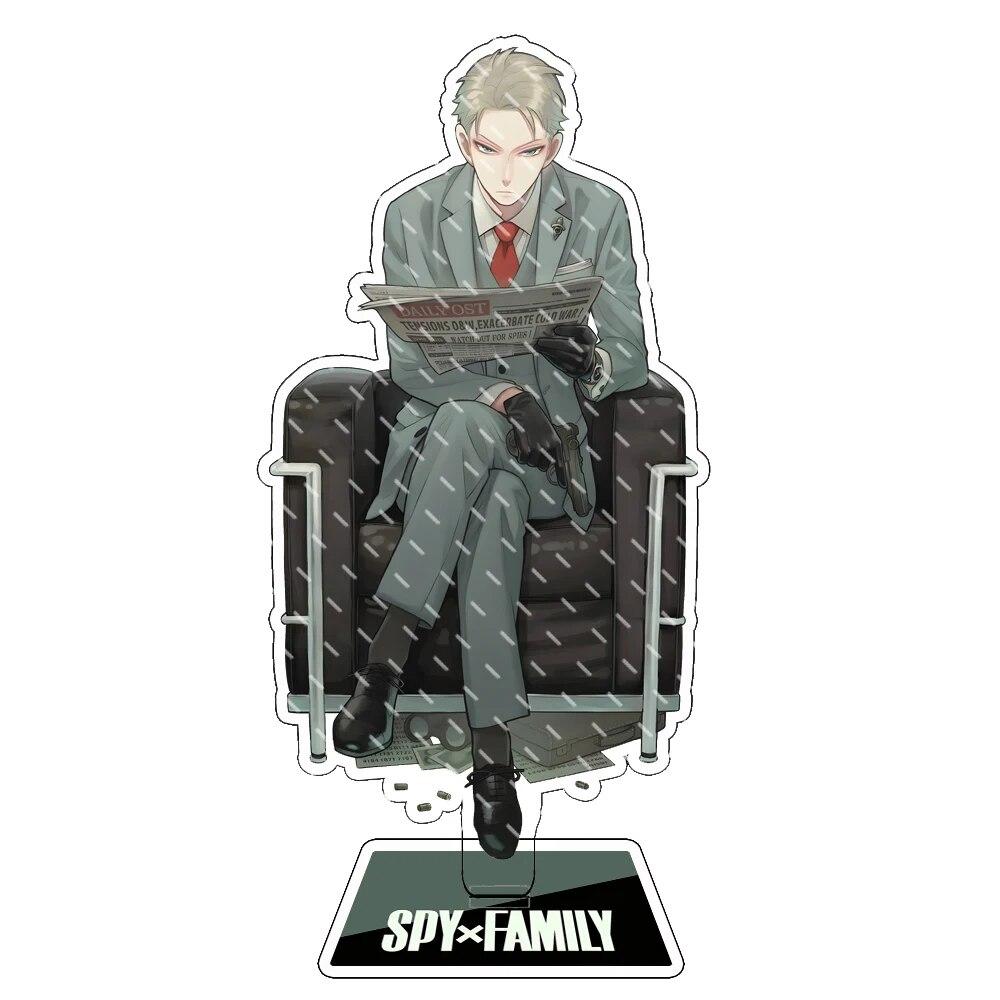 Anime Spy X Family Figure Cosplay Acrylic Stand Twilight Loid Forger Yor Forger Anya Forger Model Plate Collection Props Gifts