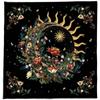 Comfortable Comfortable Tarot Tablecloth Witchcrafts Table Cloth for Tarot Enthusiasts Table Cover Prolonged Use
