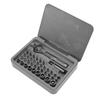 40 in 1 Ratchet Screwdriver Set 45 Tooth Mechanism 50Nm Torsion Mini Screwdriver Set with Detachable Handle for Home