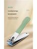 Portable Nail Care Set: Slant Clipper, Ear Pick & Dead Skin Scissors