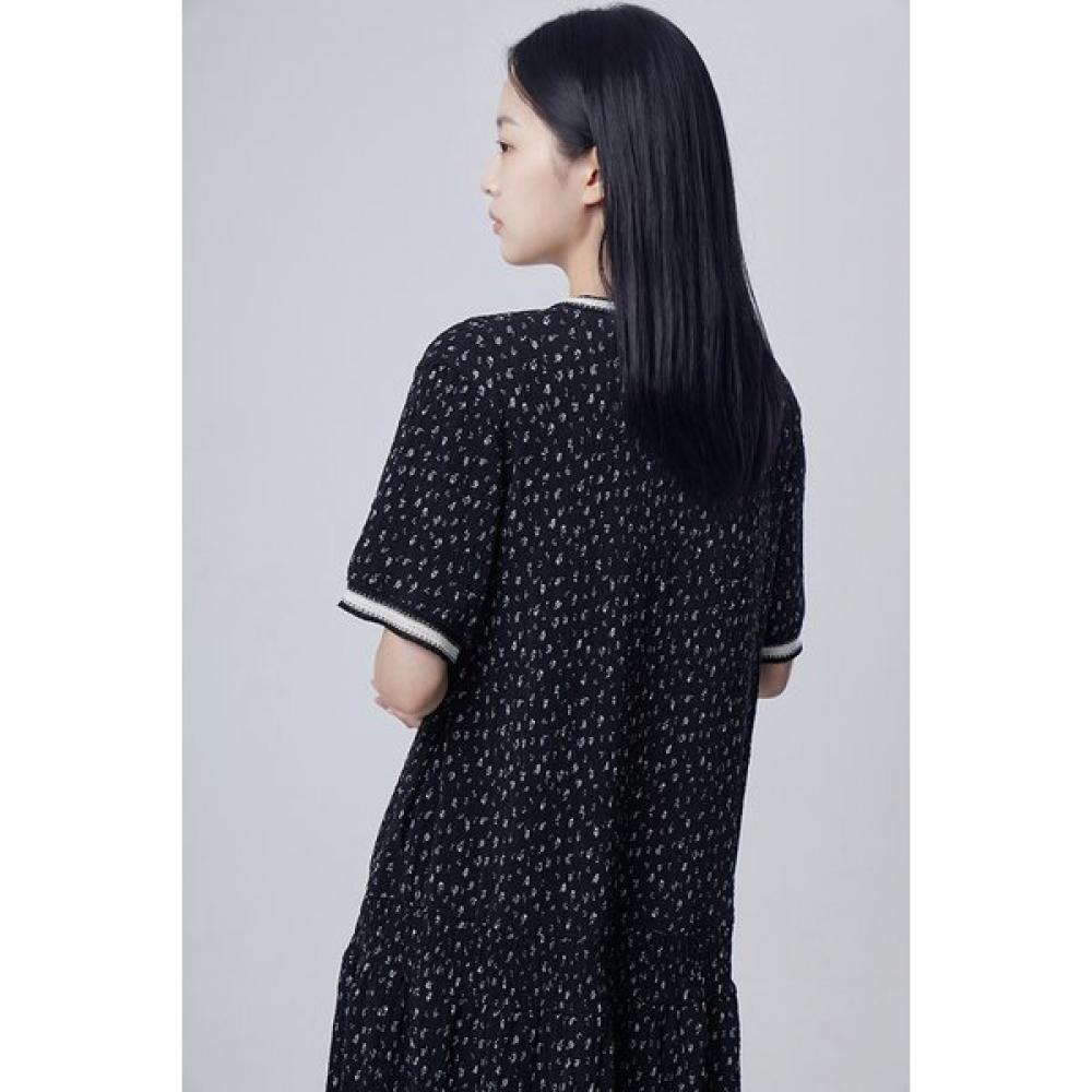Benetton Women S Floral pleatS dreSS Baopf3631
