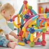 Colorful Magnetic Building Blocks Set Children's 3D STEM Educational Toy Safe ABS Material Fun Stacking Toy Preschooler Gift