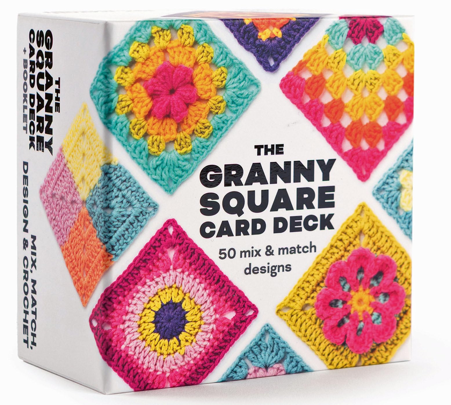 The Granny Square Card Deck: 50 Mix and Match Designs (The Granny Square Card Deck™ Collection)