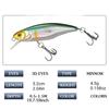 Japan Hot Model Sinking Minnow Fishing Lures 52mm Jerkbait Bass Pike Carkbait Wobblers Swimbait Professional Hard Bait Fishing Accessories Bait Bass
