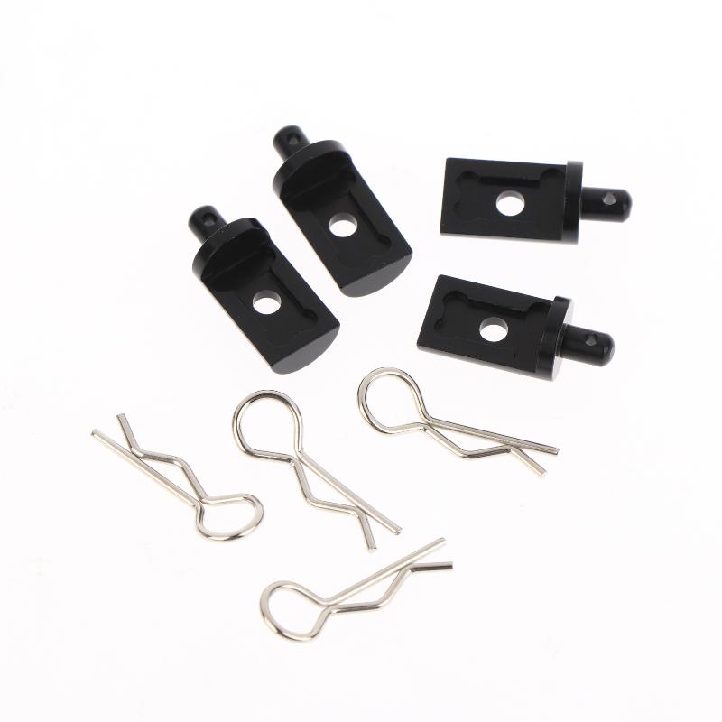 Aluminum Alloy Rc Car Body Mounts Compatible For Tamiya Cw-01 Lunch Box Rc Car Chassis Upgrades Parts Replace Accessories