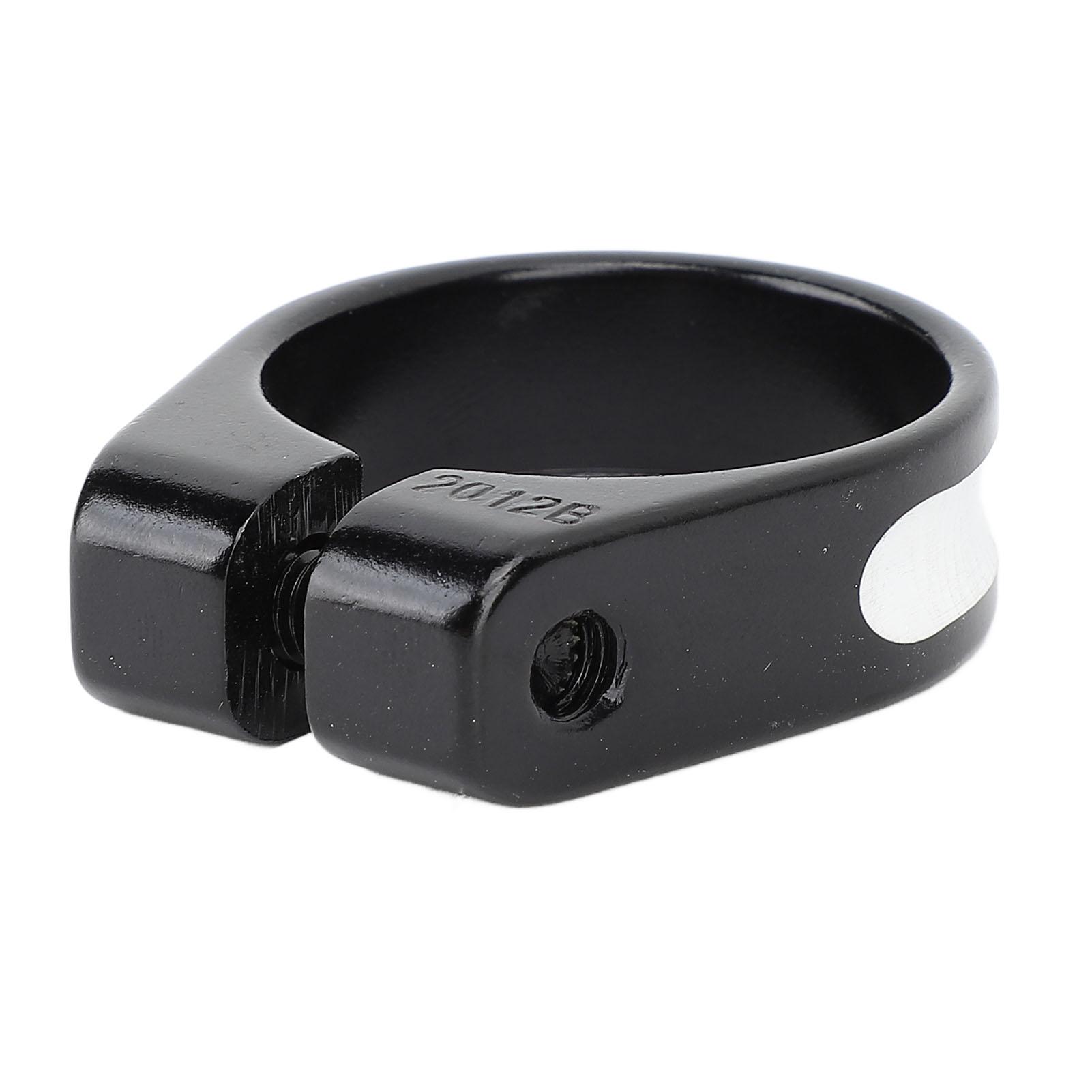 Bicycle Seatpost Clamp Aluminium Alloy 34.9mm Quick Release Bike Seat Tube Clip for Mountain Bike Road Bike