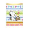 Snoopys & Woodstock Fun & Flowers Flannel Blanket Awesome Throw Blanket for Home Hotel Sofa 150*125cm Quilt,