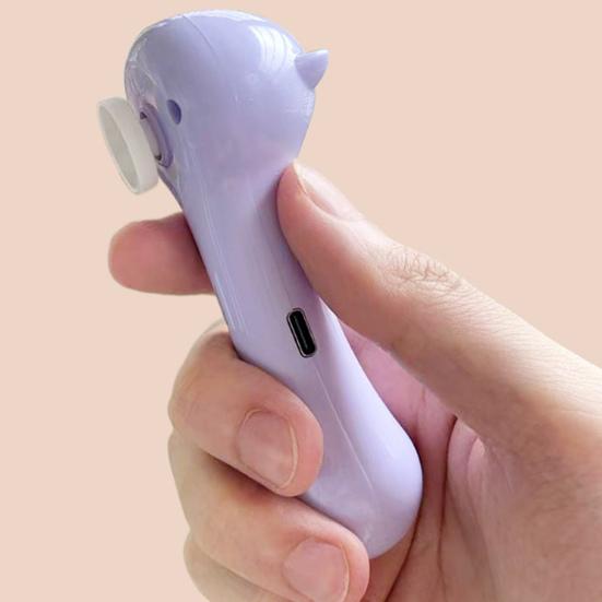 Electric Nail Grinder Baby Nail File Set Safe Nail Trimmer with 6 Grinding Head Replacement Pads USB Rechargeable Nail Clipper