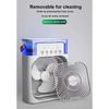 MIJIA 3-in-1 Portable Humidifying Fan Air Conditioner With LED Night Light Household Small Air cooler Office Adjustable