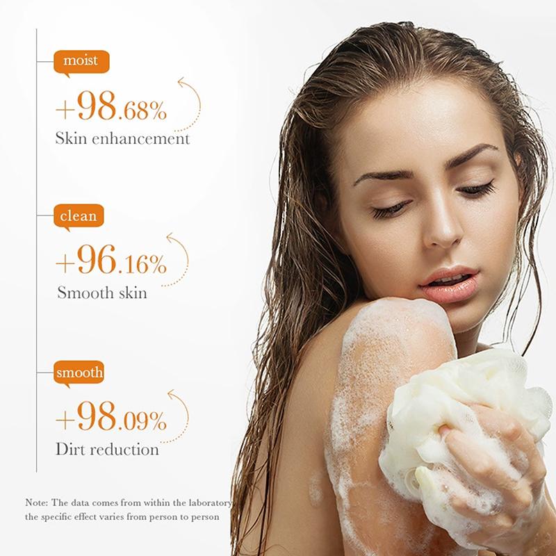 Bioaoua Papaya Vitamin C Whitening Facial Soap Moisturizing Anti Acne Deep Cleansing Body Face Wash Foam Solid Facial Cleanser