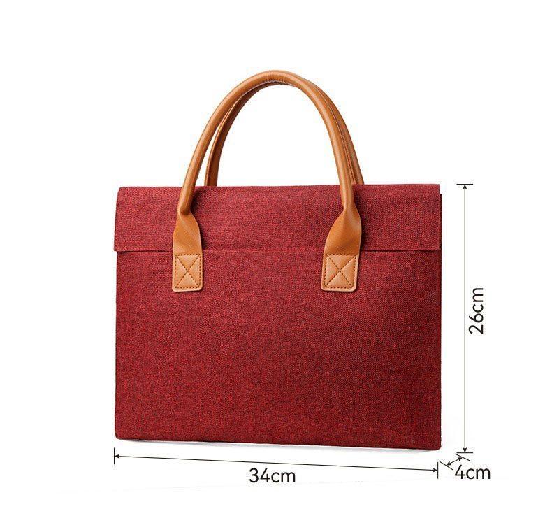 

1pcs Handheld briefcase, men s computer bag, office, business meeting, government document bag, women s commuting bag
