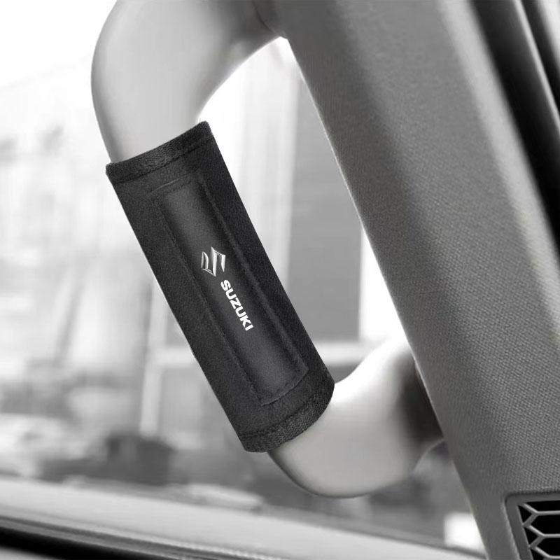 4Pcs Car Pull Gloves Roof Armrest Handle Protect Cover Accessories for Suzuki Swift SX4 Samurai Sport Jimny Grand Vitara Alto GW250  Splash Swace
