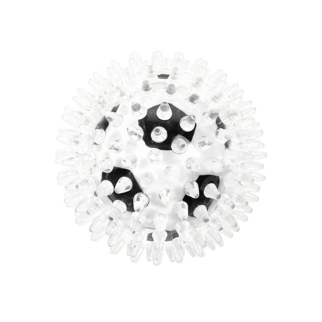 Durable Dog Ball Toy with Spiked Surface Interactive Chew Toy for Pets Suitable for Fetch and Self-Play Activities