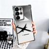 Papierflugzeug Boot Traum Beschichtung Handyhülle Für Samsung Galaxy S24 S25 FE S26 Edge S23 Ultra S22 S21 Plus S20 Anti-Fall Airbag