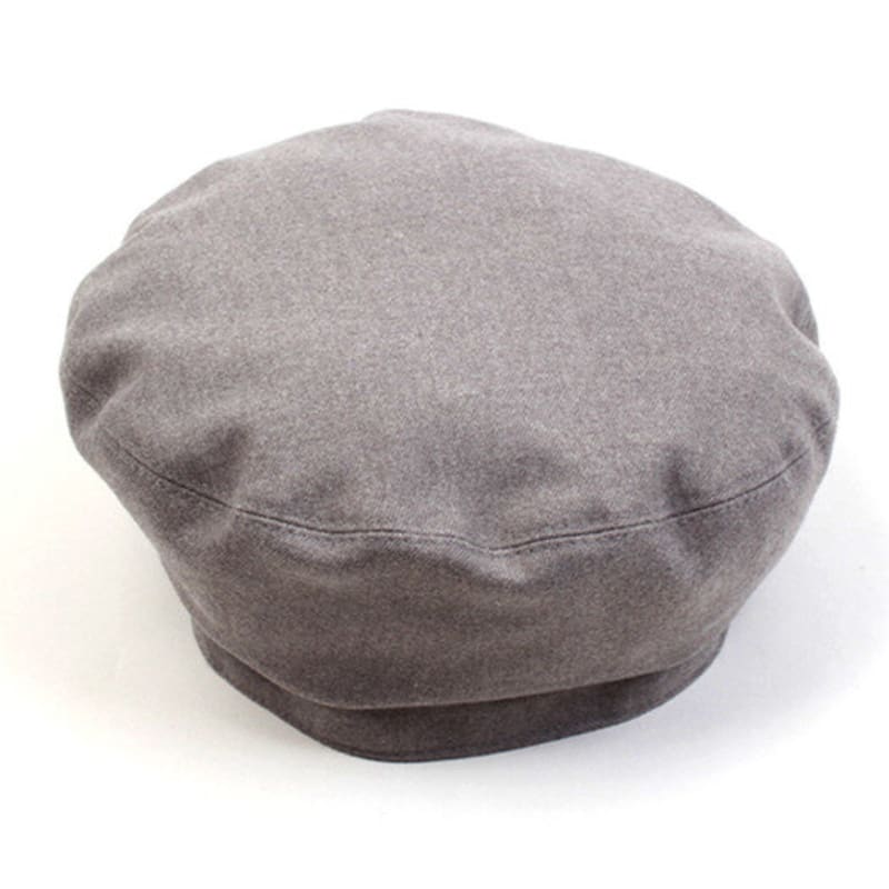 

Универсальная химия Берет из серой шерсти с пояском woolBeret FREE