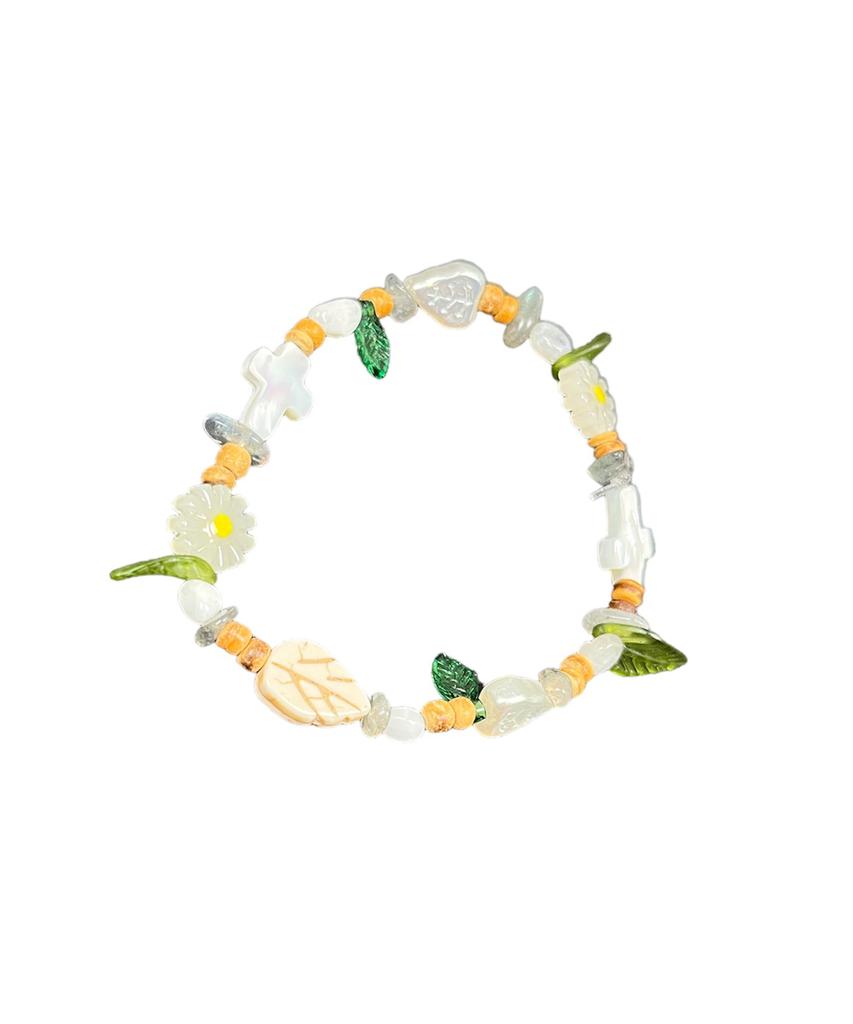 Sk8Er Rock Multi Bead Gemstone Bracelet 002