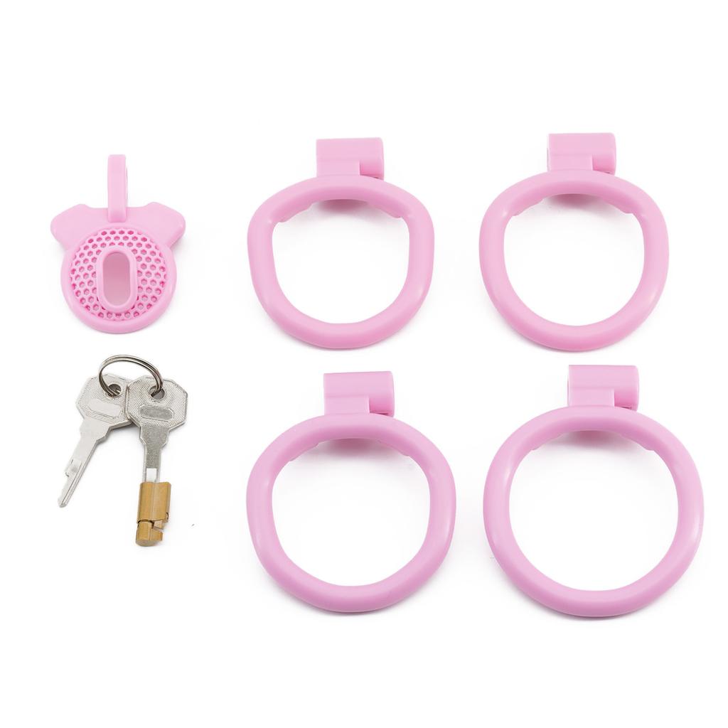 Small Chastity Cage Extreme Invisible Cock Cage Cation Negative Lock Fidelity Cage Micro Chastity Bdsm Lockable Sex Toys