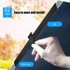 Retractable Windshield Sun Shade Windshield Sunshade For UV Protection Extra Large Sunshade For Front Rear Windows Magnetic