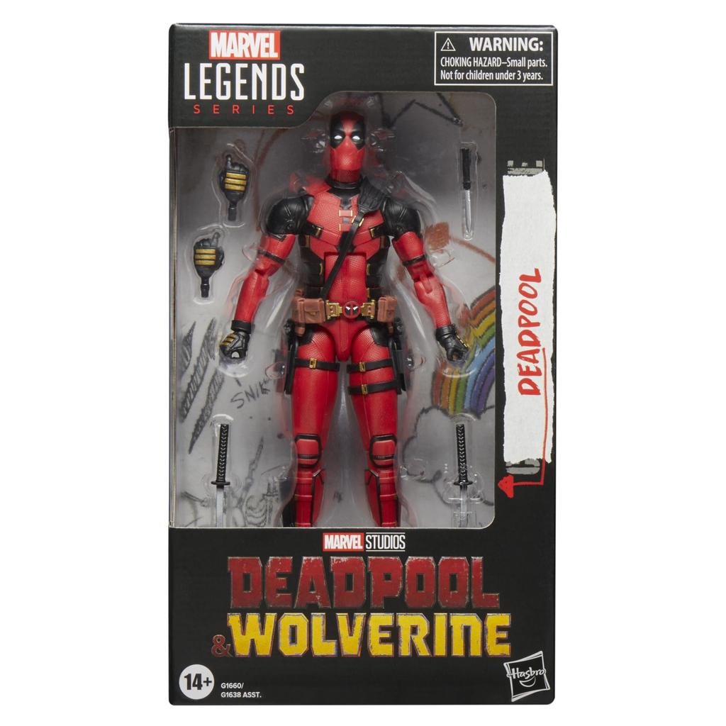 Hasbro Marvel Legends Series Deadpool, Deadpool & Wolverine Collectible 15cm Action Figure, Ages 14 and Up, G1660, Authentic