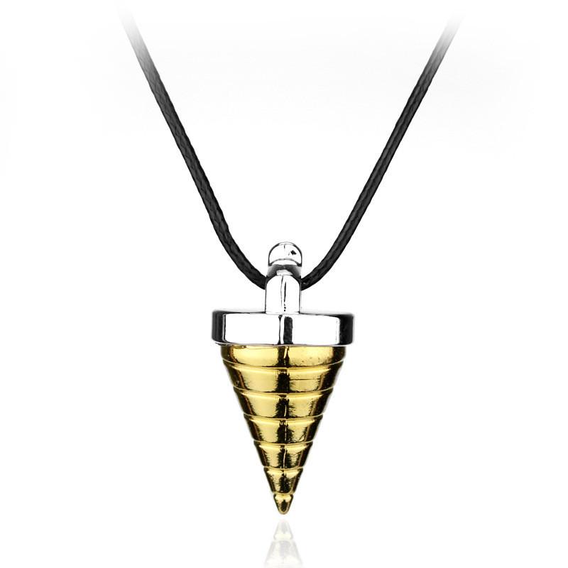 Cartoon Tengen Toppa Gurren Lagann Necklace Tengentoba Gulenlagan Core Drill Pendant Necklace Jewelry Accessories
