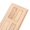 1/12 Dollhouse Miniature Diy Wood External Single Door Unpainted Accessories
