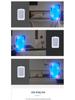 Wireless Flash Doorbell for Elderly: One-to-Three AC Power | Silent Mode | Easy One-Key Help Call