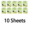 Face Mask Sheet Green Tea Ultra Hydrating Essence Mask Pack Skin Care (10 sheets and 2 options) Korean Cosmetics
