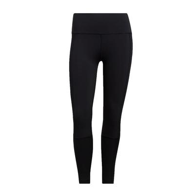 3-Stripes Ribbed 7/8 Tights Women Tights Black White GL0578