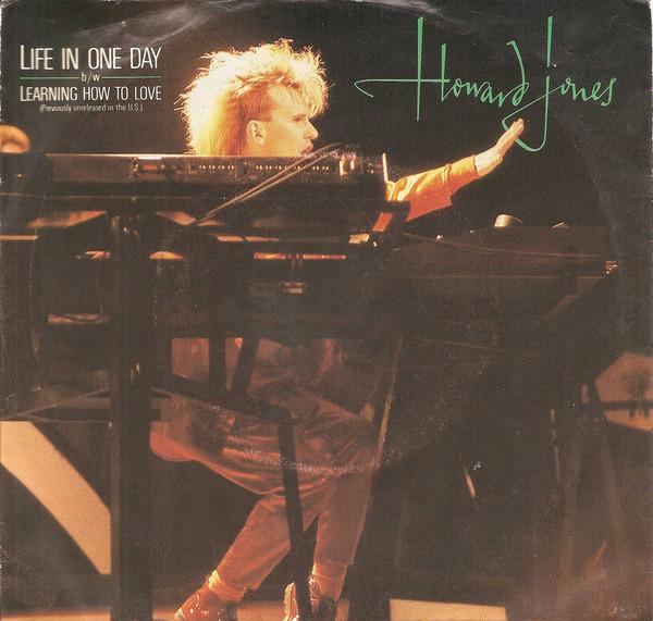 

7inch Record HOWARD JONES - Life In One Day 2490157 WEA 1985 Canada Rock Used