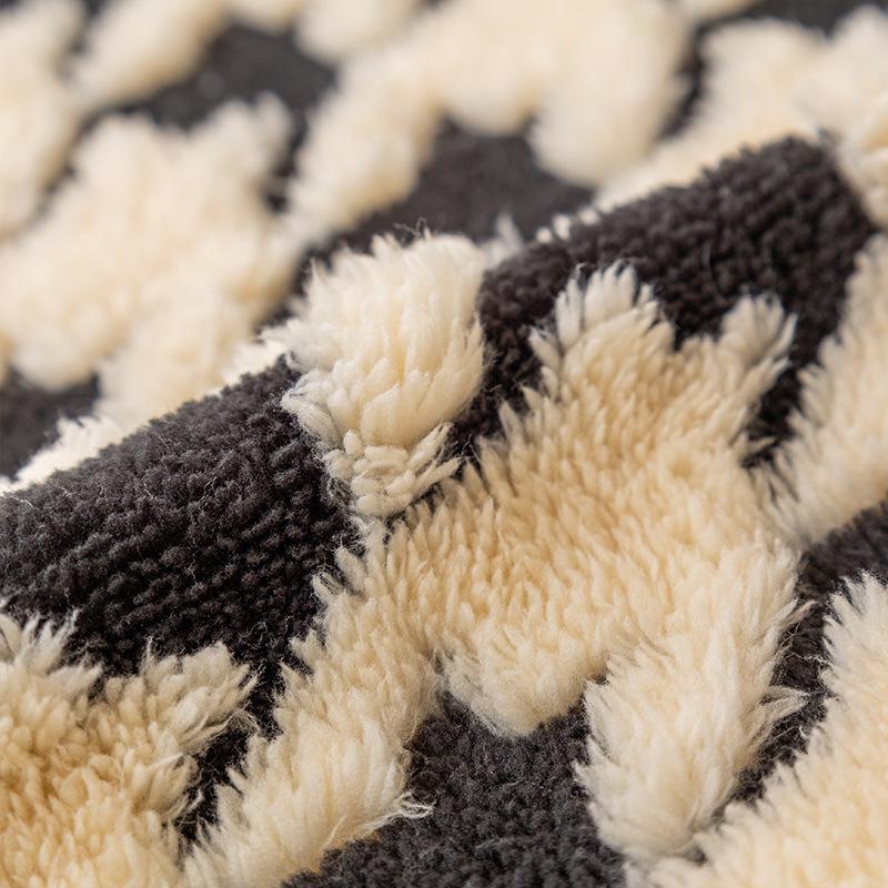 Plush Sofa Towel New Winter Sofa Cover Cloth Modern Light Luxury Thickened Sofa Cover