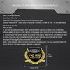 KLYD4 For Ford Focus Mondeo Kuga Fiesta Escort Mustang Explorer Excape Edge Taurus Metal Emblem 3D Car Side Sticker Motors Logo Badge