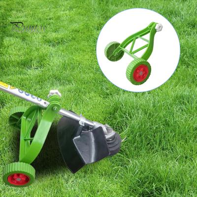 Stützräder für Rasentrimmer, Zubehör für Rasenmäher, starke Tragkraft, breite Kompatibilität, einfache Installation, Räder für Unkrautvernichter